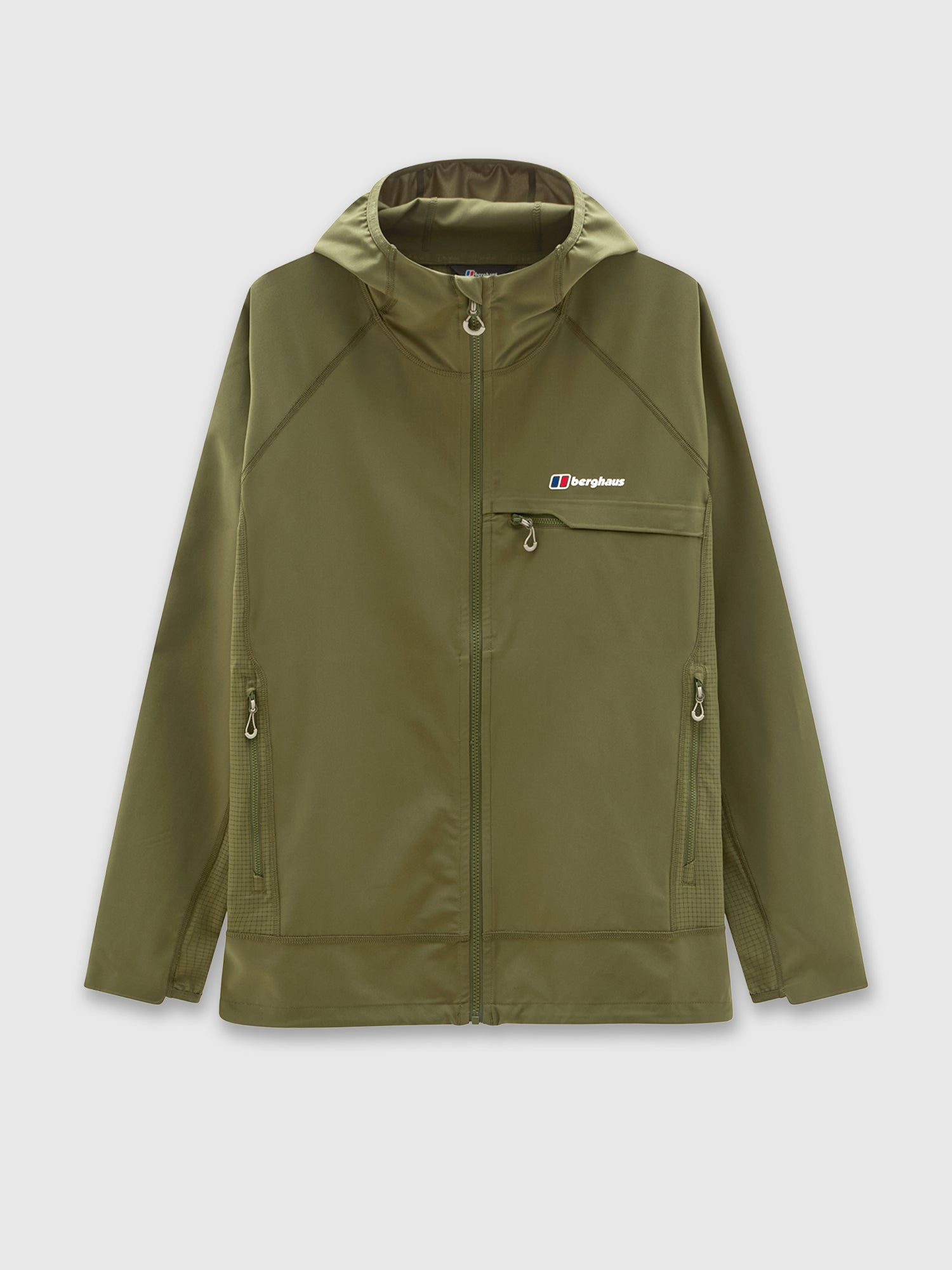 Berghaus Wavertree Hooded Jacket Khaki from Saxumo.com