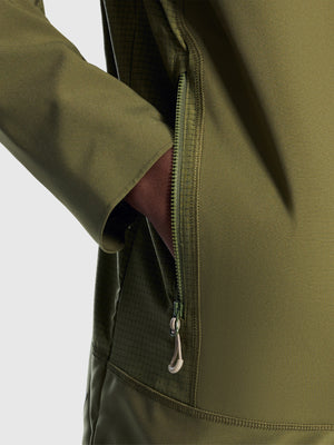 Berghaus Wavertree Hooded Jacket Khaki from Saxumo.com