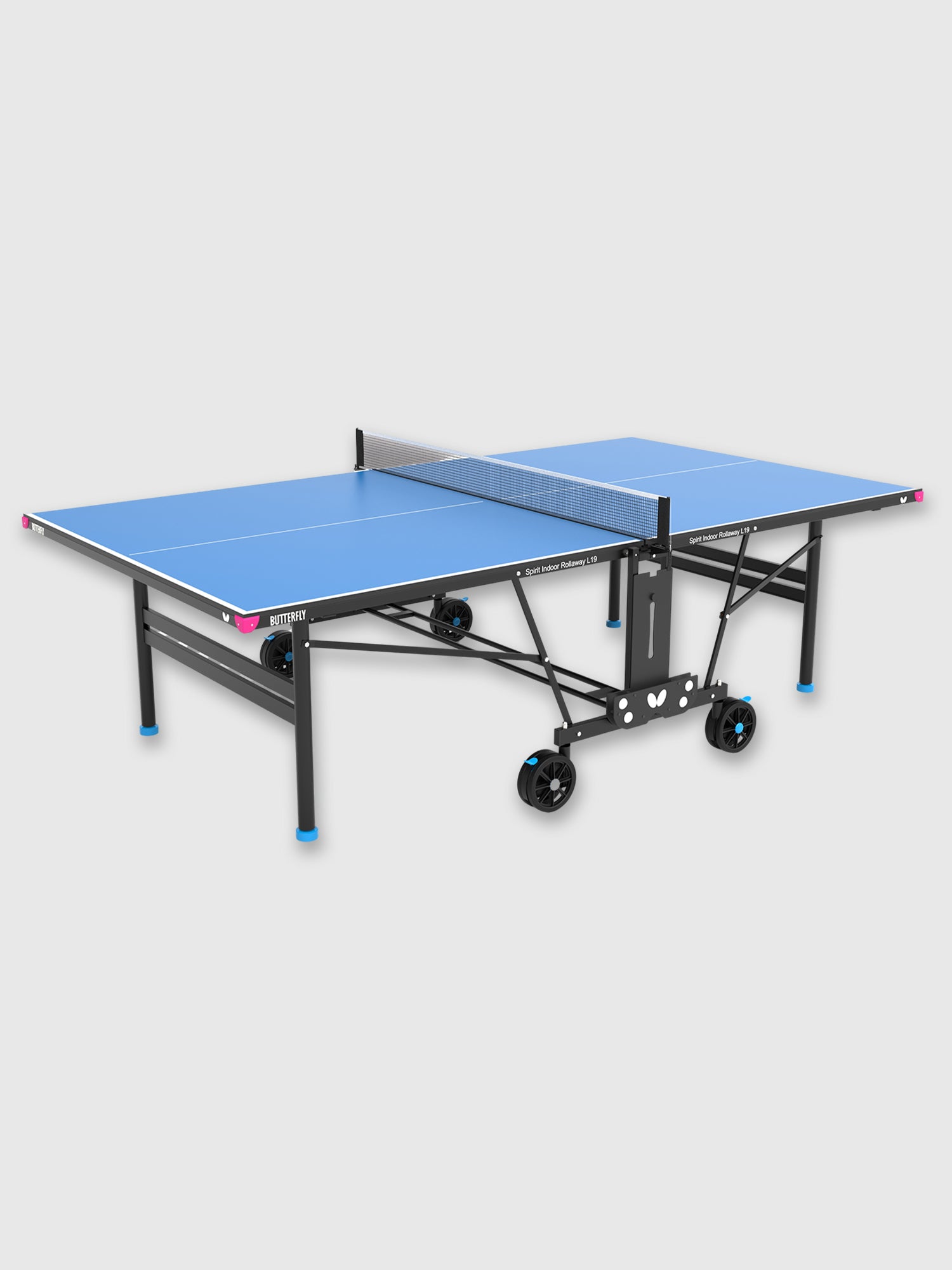 Butterfly Spirit L19 Rollaway Tennis Table Blue from Saxumo.com