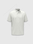 Callaway All-over large chev Printed Polo Bright White from Saxumo