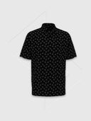 Callaway All-over large chev Printed Polo Caviar Black from Saxumo