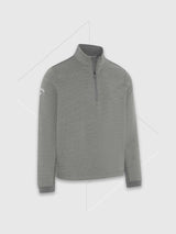 Callaway Half Zip Hex Fleece Medium Grey Heather