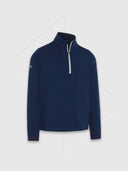 Callaway Half Zip Hex Fleece Navy Peacoat from Saxumo