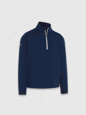 Callaway Half Zip Hex Fleece Navy Peacoat from Saxumo.com