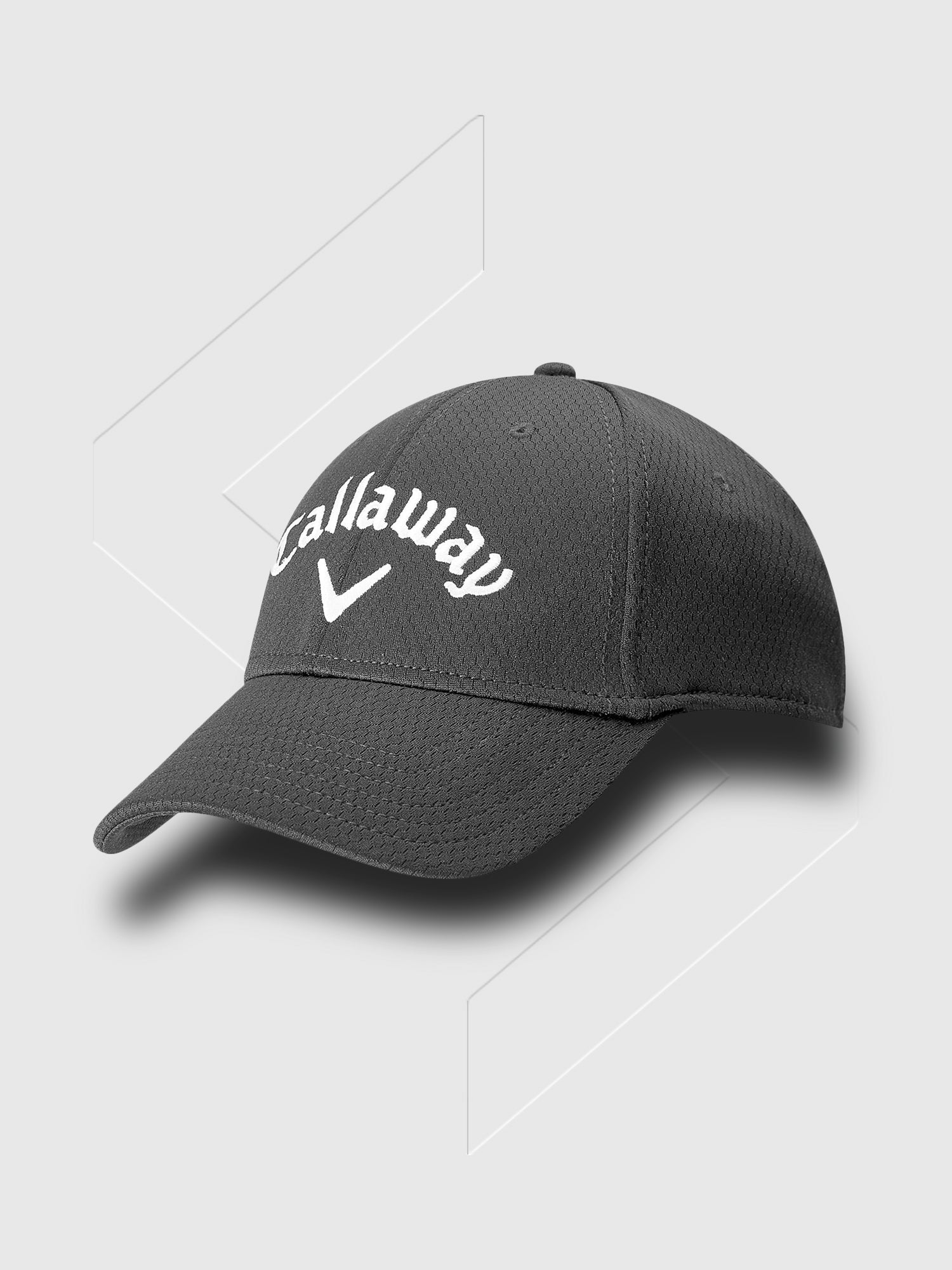 Callaway Side Crested Golf Cap Charcoal from Saxumo.com