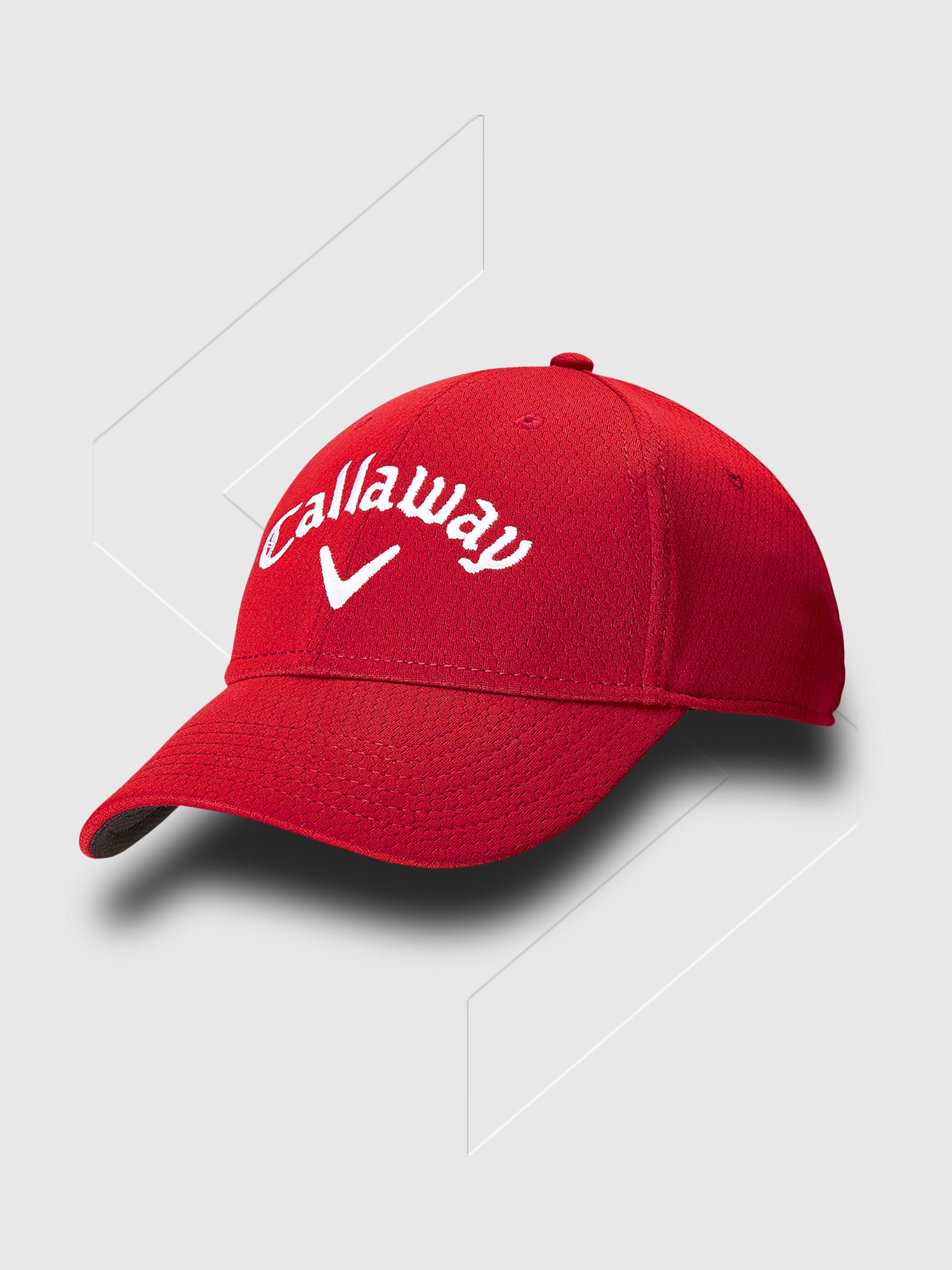 Callaway Side Crested Golf Cap Red from Saxumo.com