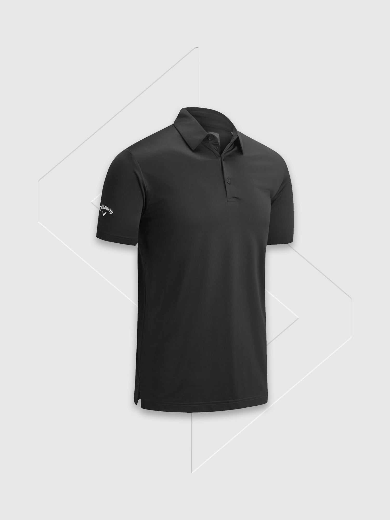 Callaway Swing Tech™ Solid Polo Black Caviar from Saxumo.com