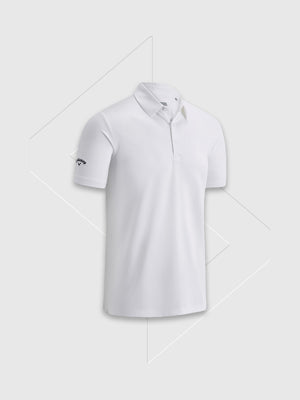 Callaway Swing Tech™ Solid Polo Bright White from Saxumo.com