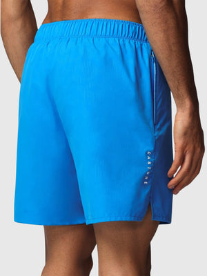 Castore 6" Swim Short Ibiza Blue/White from Saxumo.com
