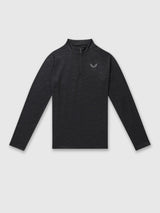 Castore Adapt Training Half Zip Top Black/Gun Metal Grey