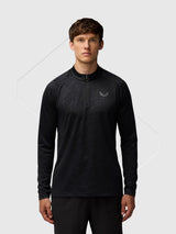 Castore Adapt Training Half Zip Top Black/Gun Metal Grey