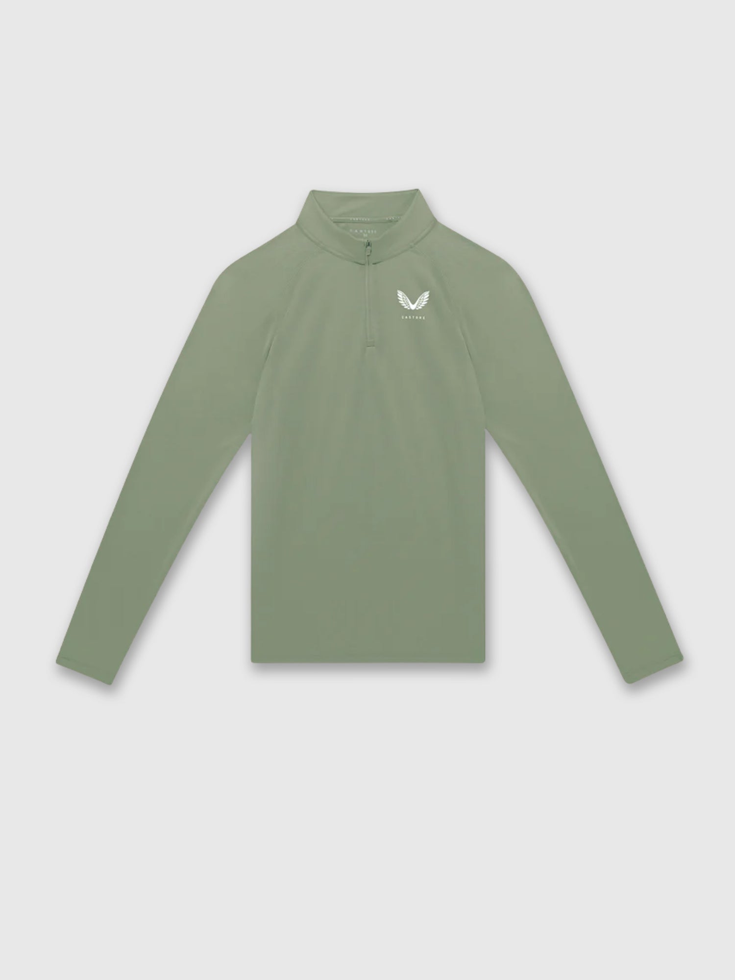 Castore Adapt Training Half Zip Top Thyme/Mint from Saxumo.com