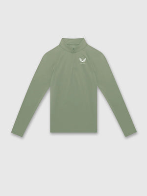 Castore Adapt Training Half Zip Top Thyme/Mint from Saxumo.com