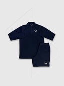 Castore Adapt Training Half Zip Top/Short Set Navy from Saxumo.com