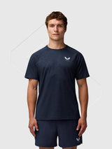 Castore Adapt Training T-Shirt Midnight Navy/White