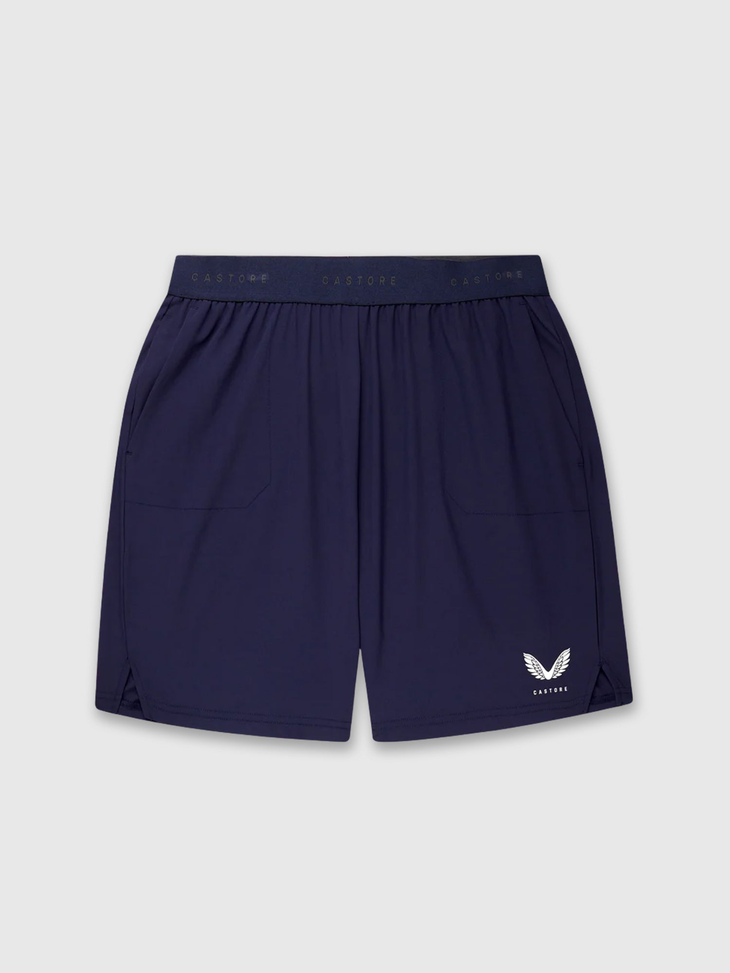 Castore Branded Elastic Shorts Navy/White from Saxumo.com