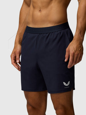 Castore Branded Elastic Shorts Navy/White from Saxumo.com