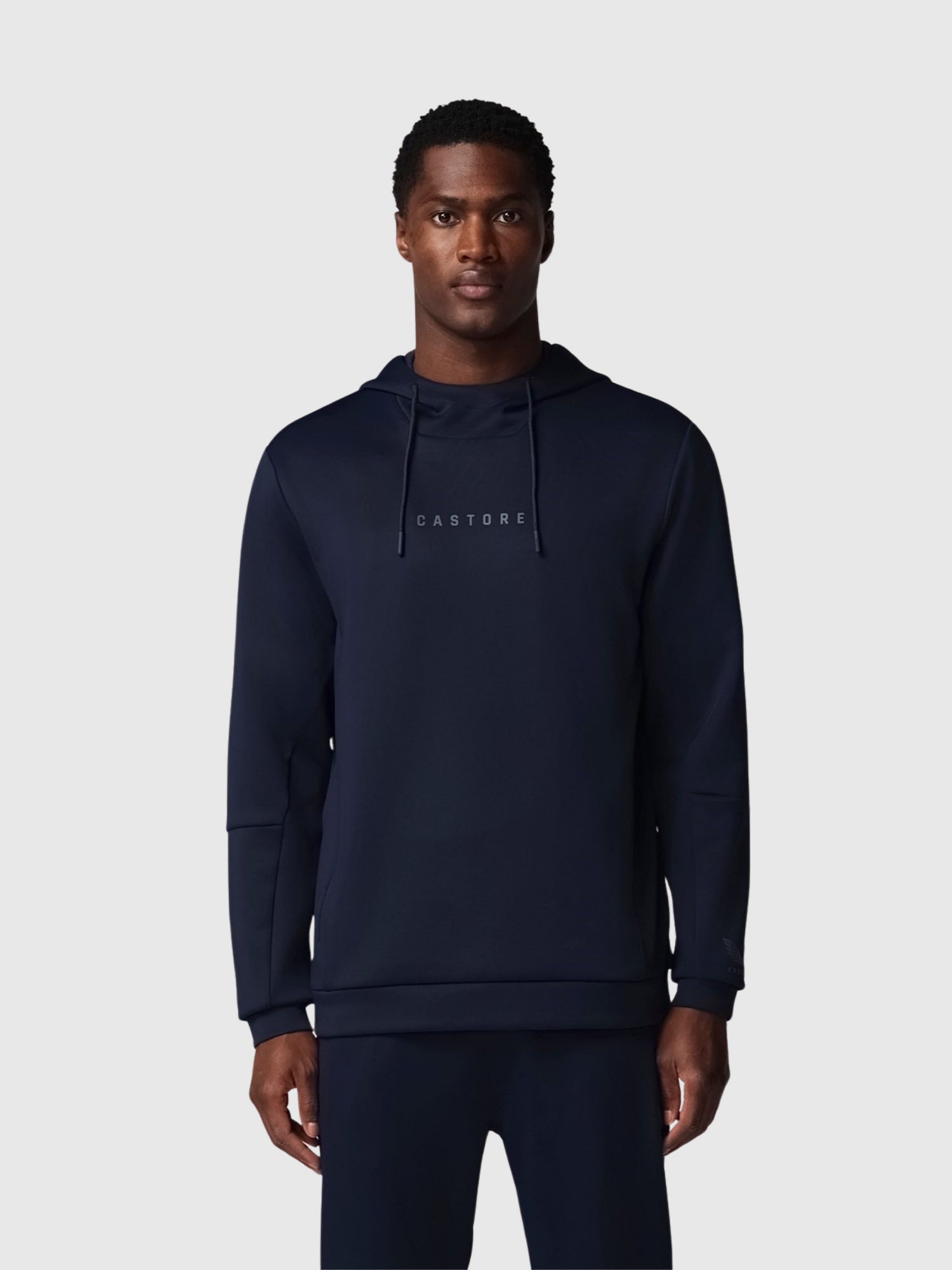 Castore Flex Hoodie Navy/Pewter from Saxumo.com