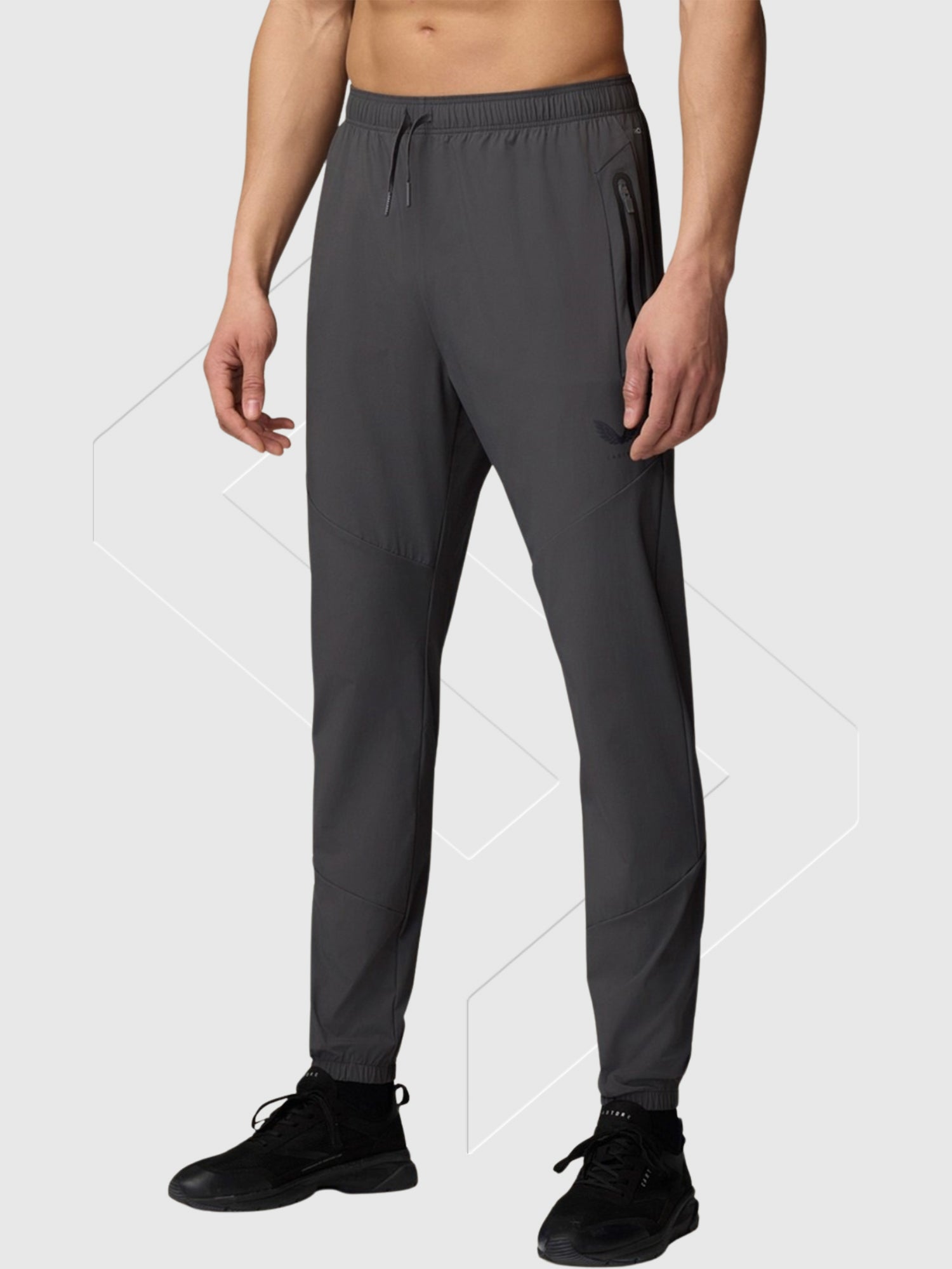 Castore Flex Lightweight Joggers Gunmetal/Black from Saxumo.com