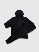 Castore Scuba Full Zip Through Hoody Tracksuit Set Black from Saxumo.com