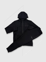 Castore Scuba Full Zip Through Hoody Tracksuit Set Black