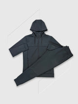 Castore Scuba Full Zip Through Hoody Tracksuit Set Gunmetal Grey