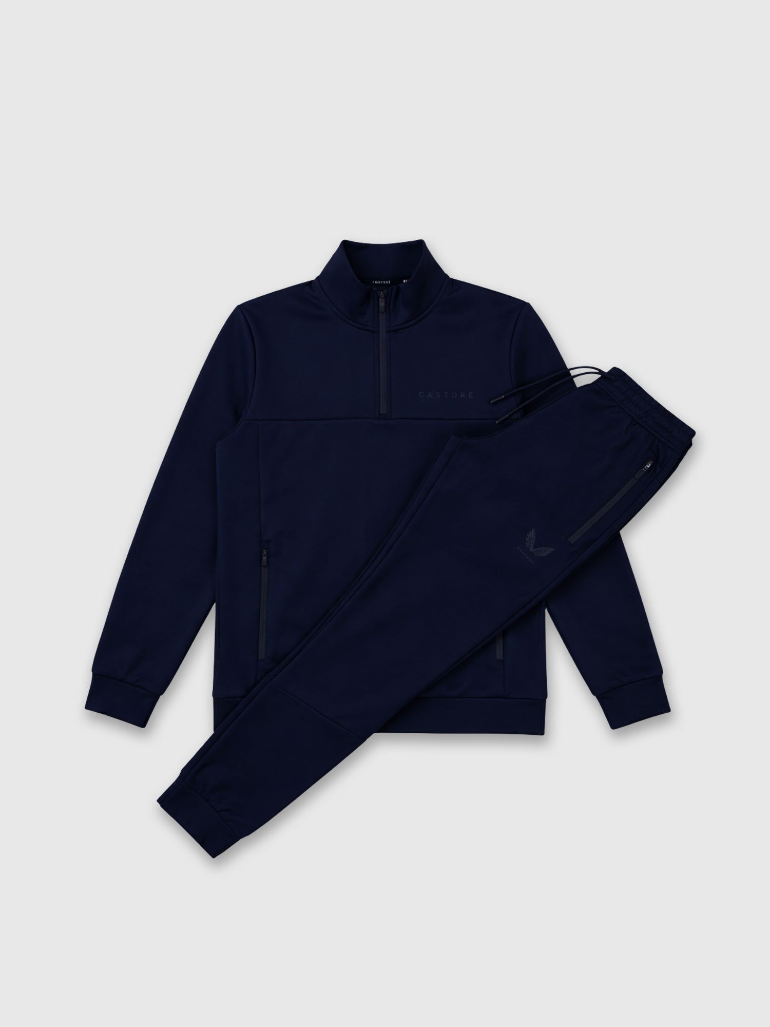 Castore Scuba Half Zip/Joggers Tracksuit Set Navy from Saxumo.com