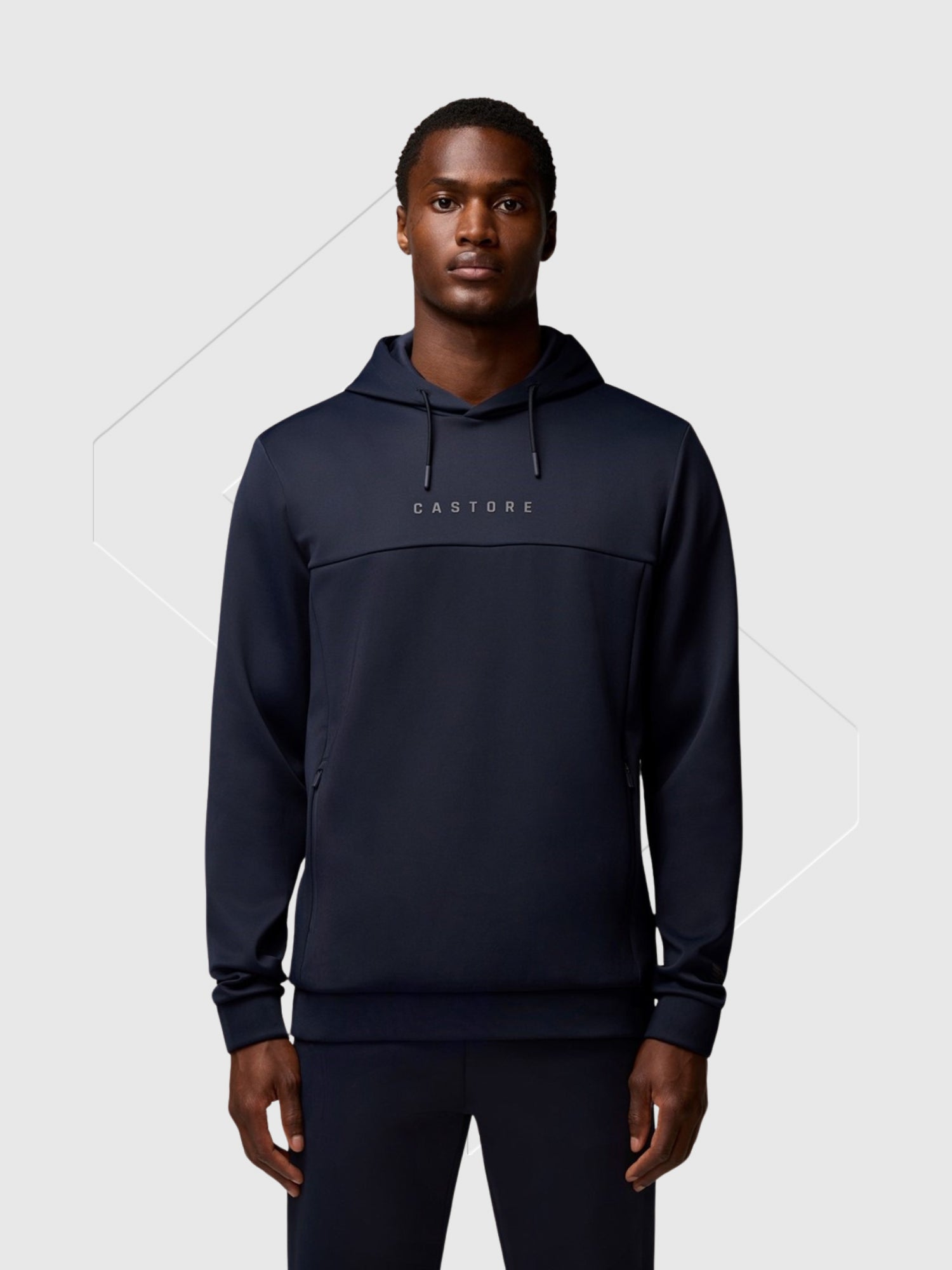 Castore Scuba Hoody Navy Blue from Saxumo.com