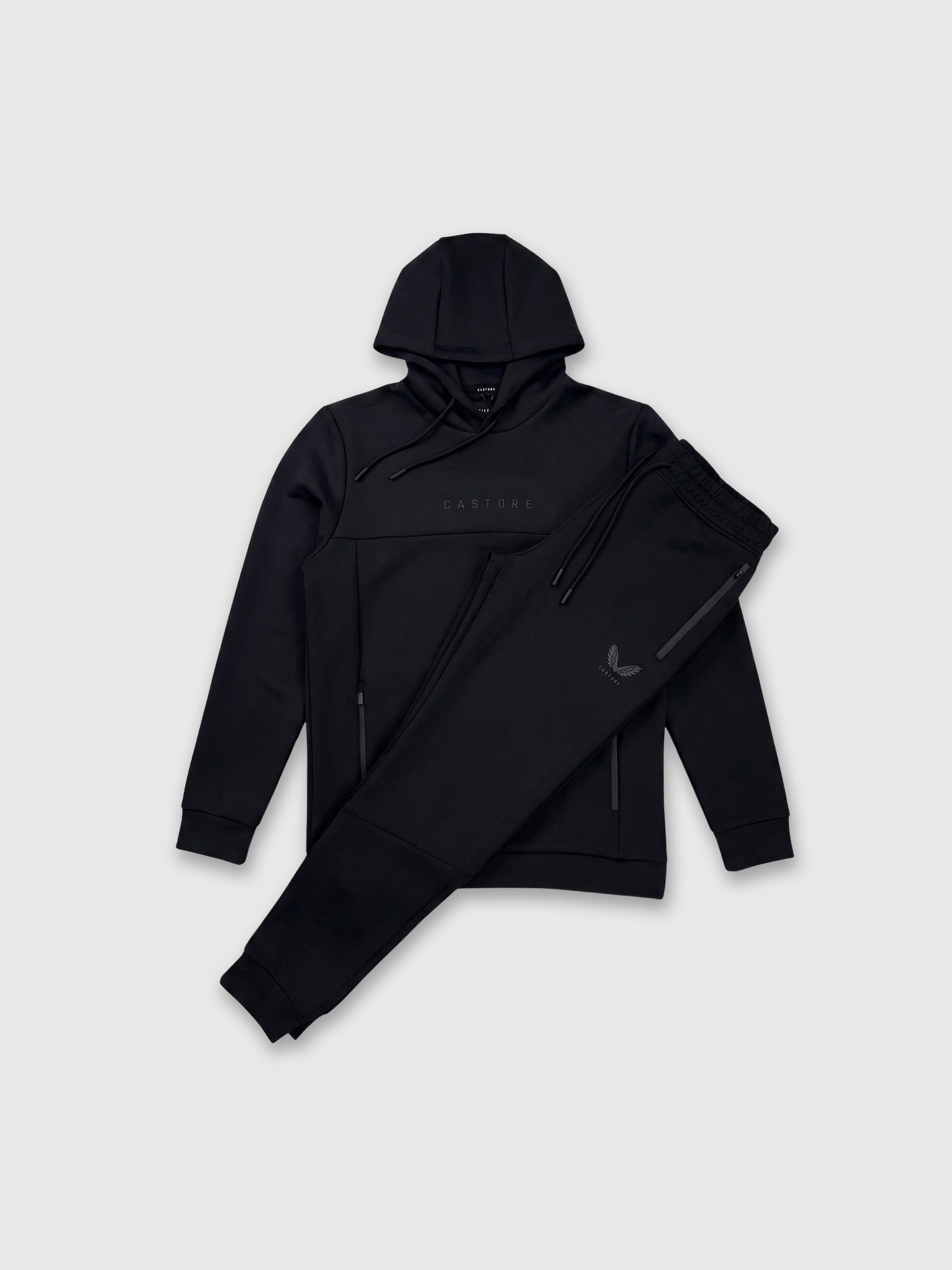 Castore Scuba Hoody Tracksuit Set Black from Saxumo.com