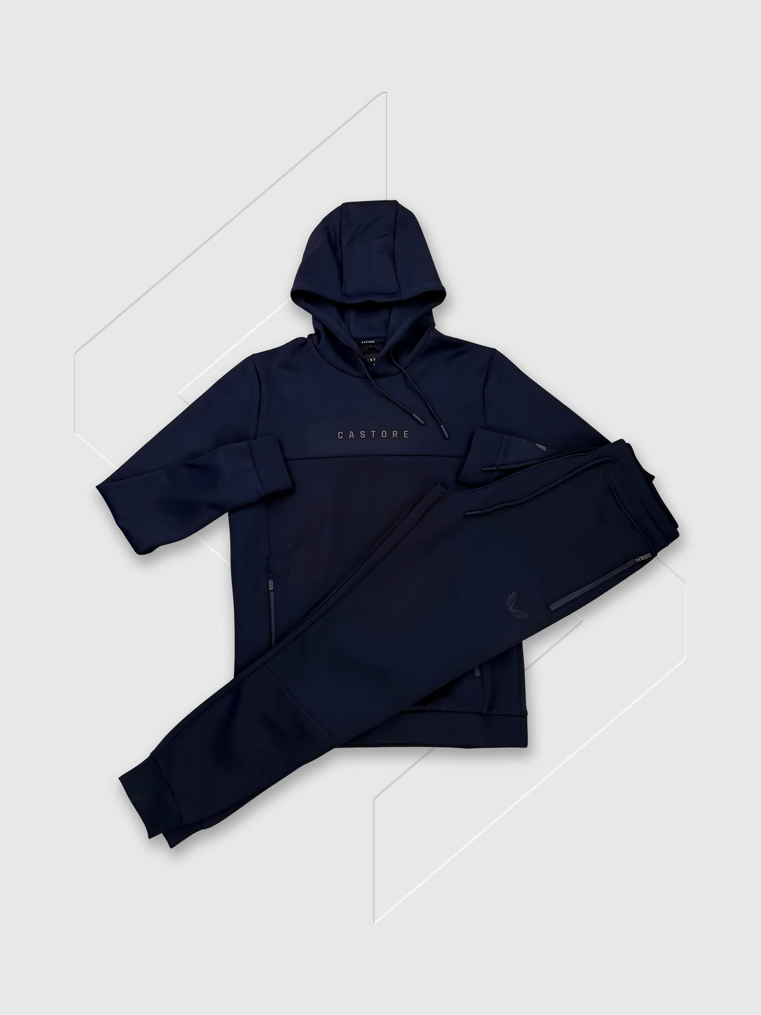 Castore Scuba Hoody Tracksuit Set Navy from Saxumo.com