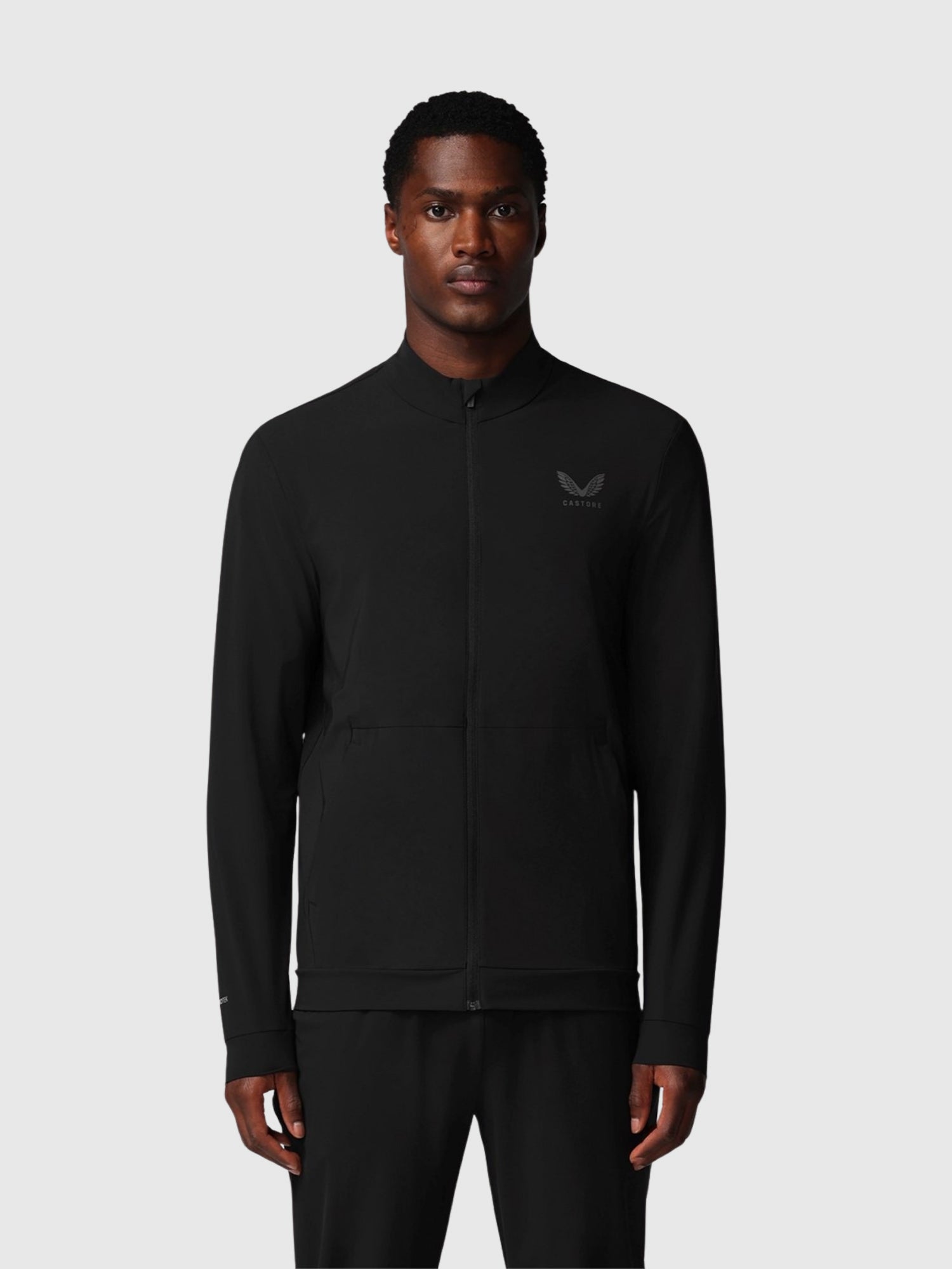 Castore Tech Training Jacket Black/Gunmetal from Saxumo.com