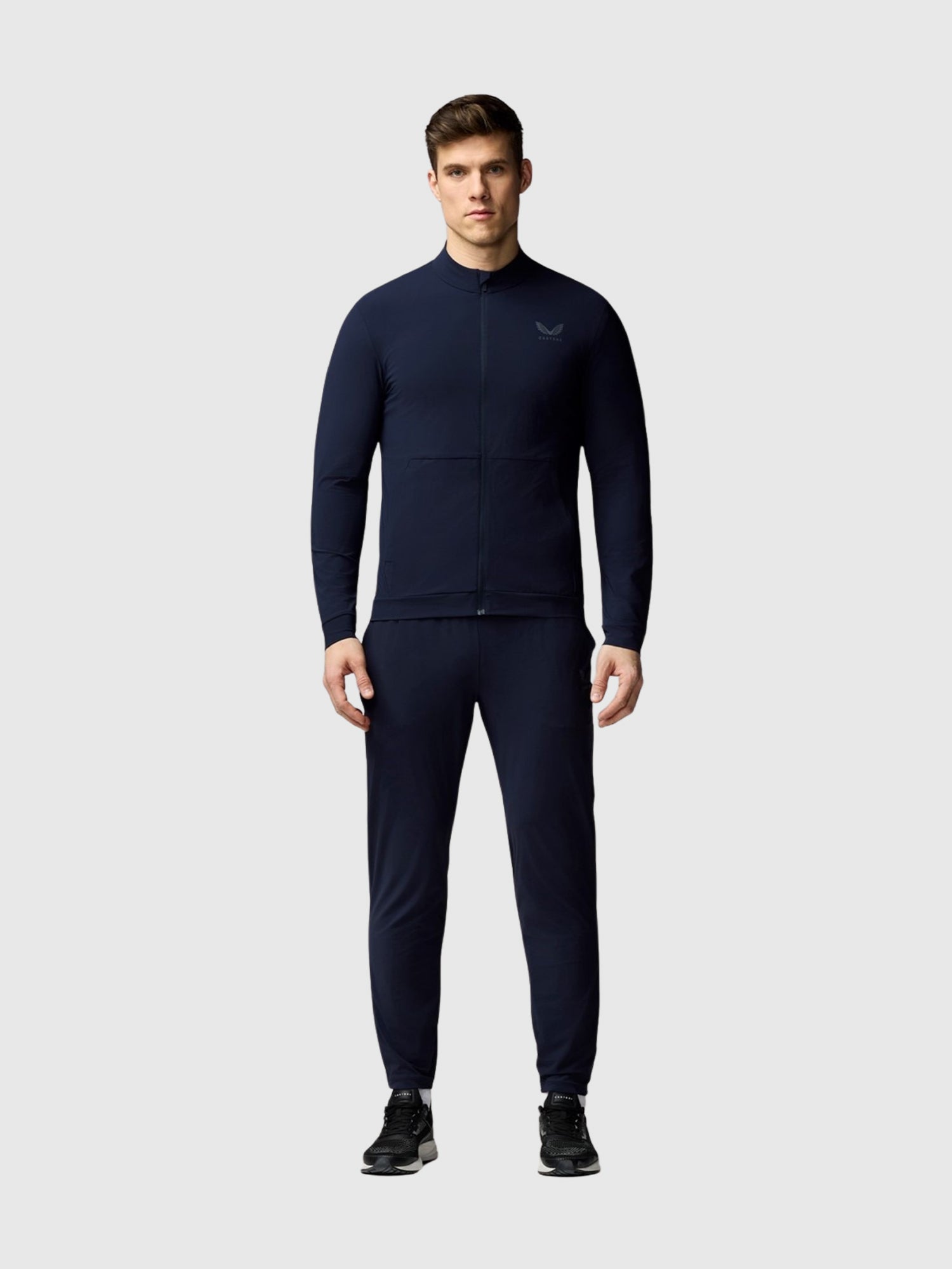 Castore Tech Training Jacket Navy/Pewter from Saxumo.com