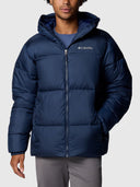 Colombia Puffect II Hooded Jacket Navy Blue from Saxumo.com