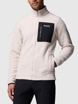 Columbia Jasper Ridge Pebbled Full Zip Fleece Stone/Black