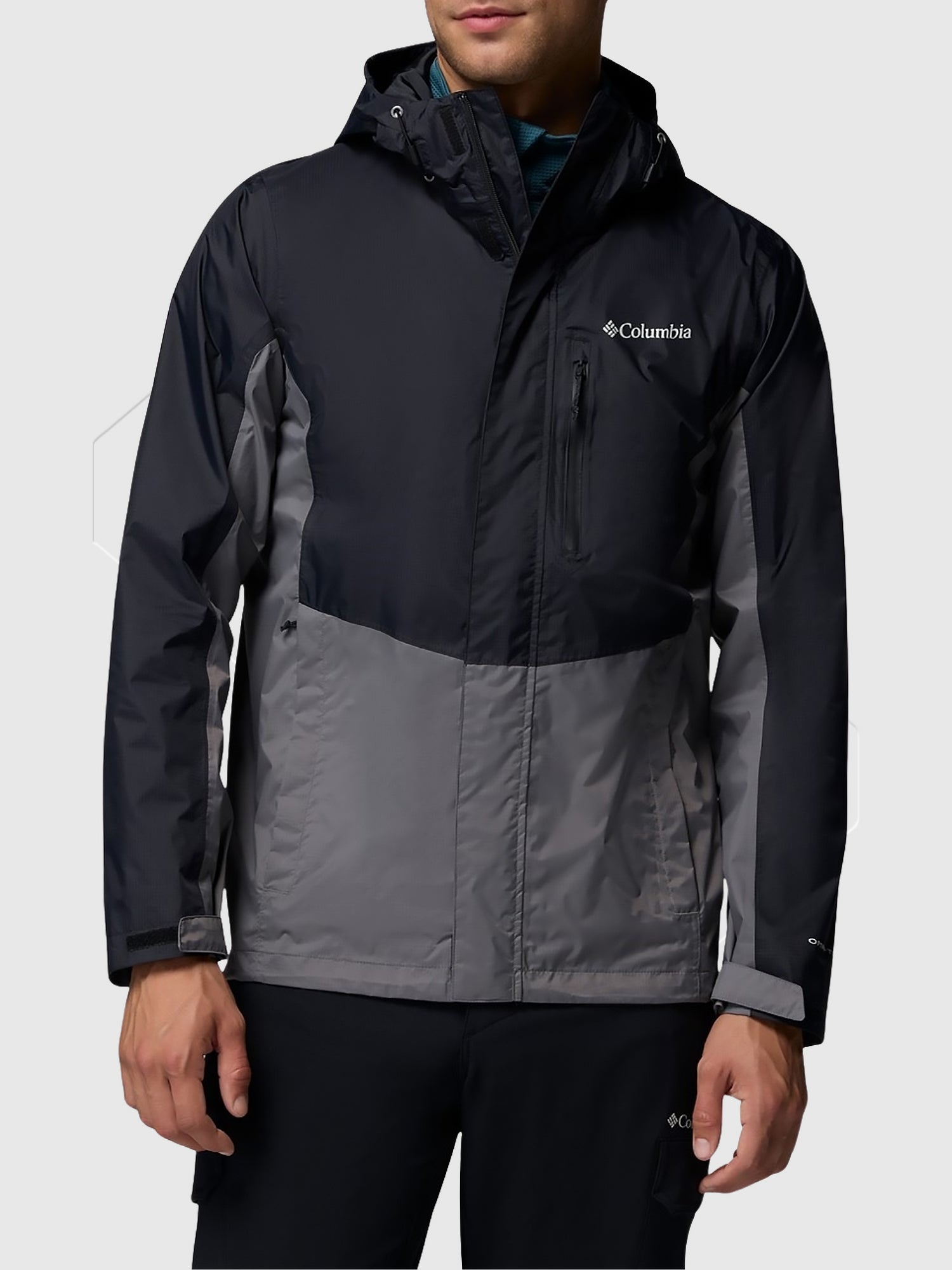 Columbia Pouring Adventure III Jacket Black/Grey from Saxumo.com