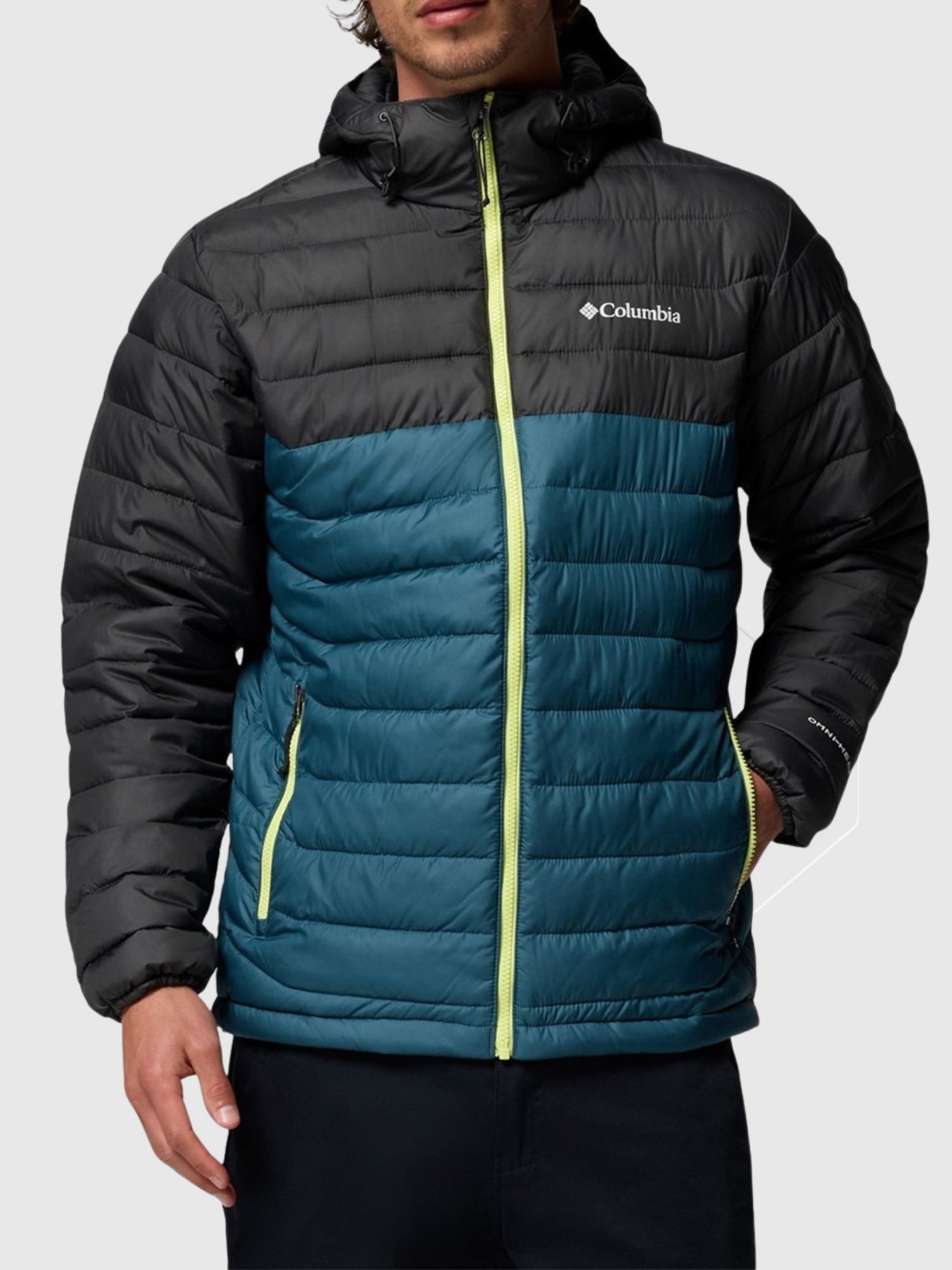 Columbia Powder Lite II Hooded Jacket Everblue from Saxumo.com
