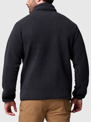 Columbia Rugged Ridge High Pile Full Zip Black from Saxumo.com