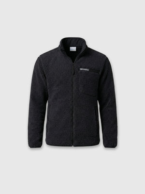 Columbia Rugged Ridge High Pile Full Zip Black from Saxumo.com