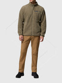 Columbia Rugged Ridge High Pile Full Zip Stone - The excellent Columbia Rugged Ridge High Pile Full Zip Stone is available with UK Next Day Delivery and Free Delivery on Orders over £100 from Saxumo.com