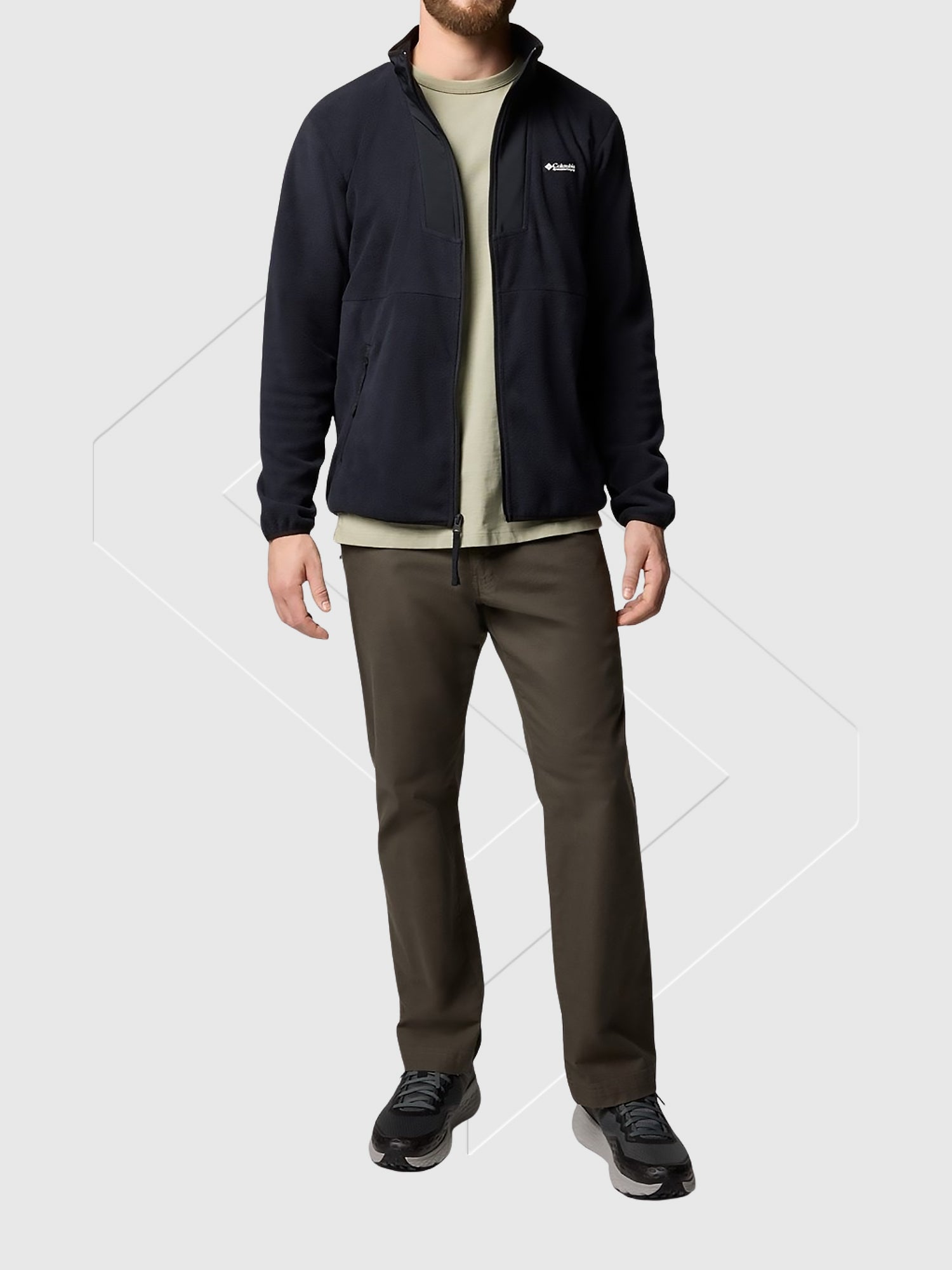 Columbia Sequoia Grove Full Zip Fleece Black from Saxumo.com