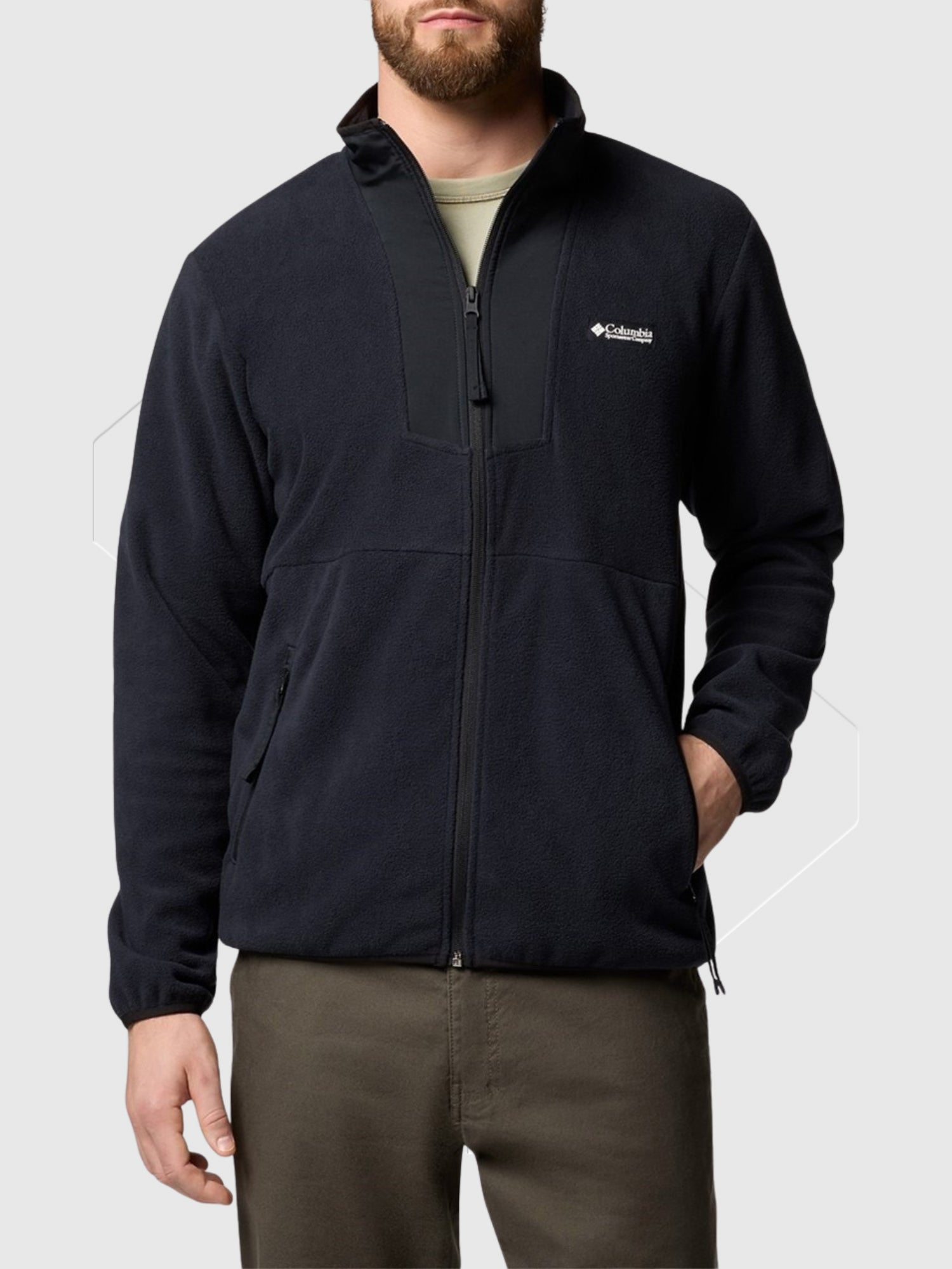 Columbia Sequoia Grove Full Zip Fleece Black from Saxumo.com