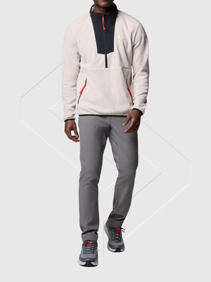 Columbia Sequoia Grove Half Zip Fleece Stone/Black from Saxumo.com