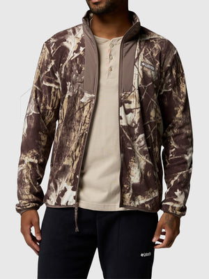 Columbia Sequoia Grove Printed Full Zip Iron Titanium from Saxumo.com