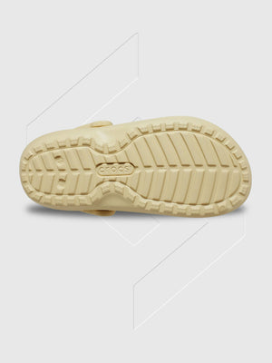 Crocs Classic Lined Thermoplastic Clogs Sesame from Saxumo.com