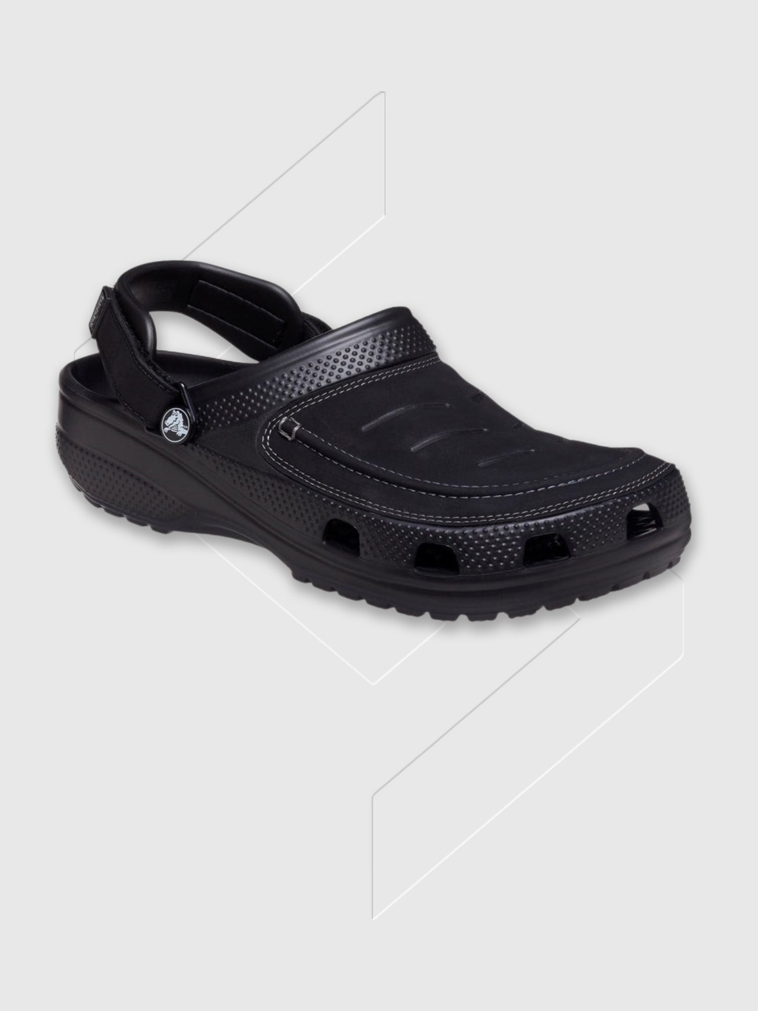 Crocs Yukon Vista II Clogs Black/Slate Grey from Saxumo.com