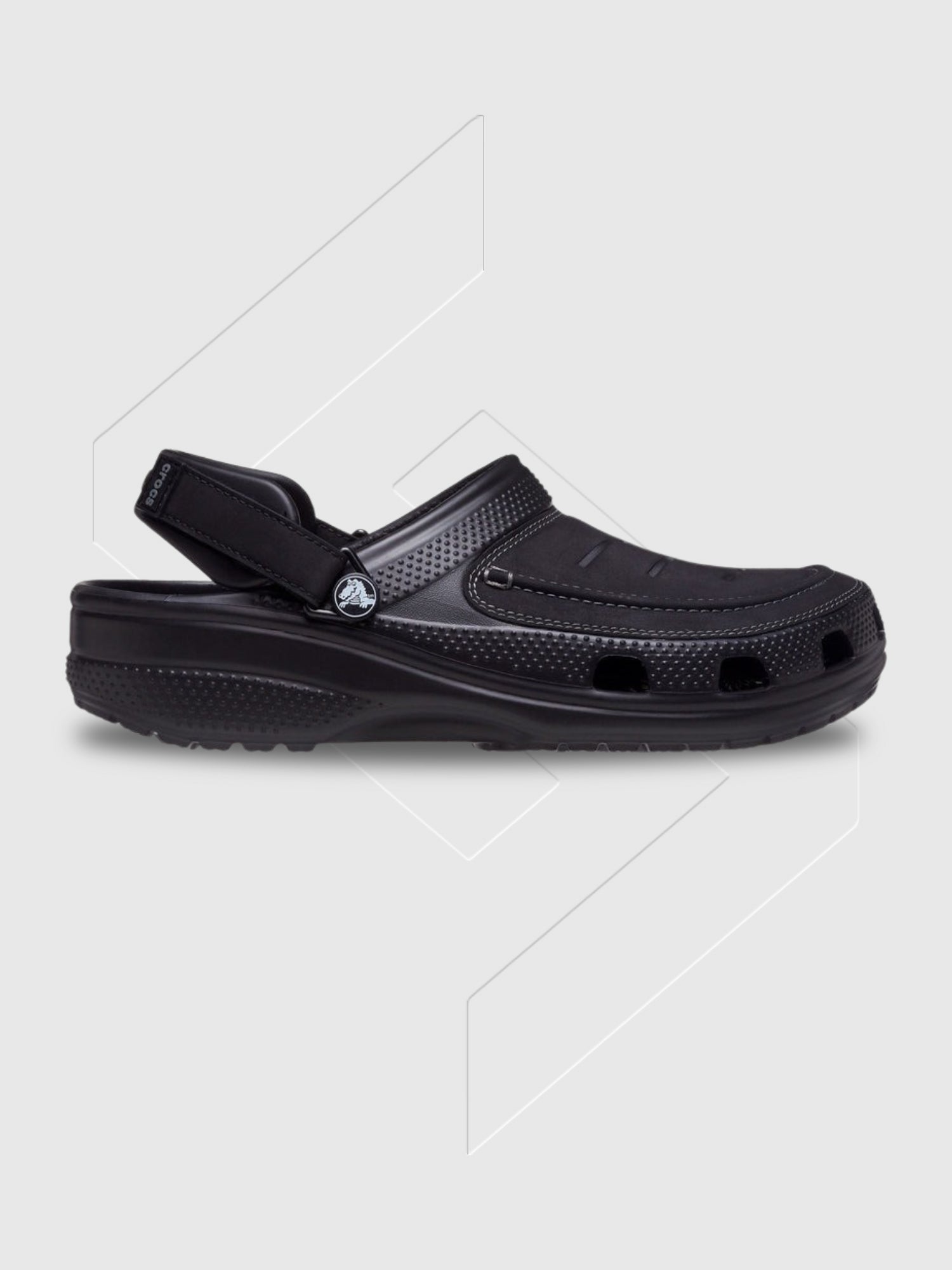 Crocs Yukon Vista II Clogs Black/Slate Grey from Saxumo.com