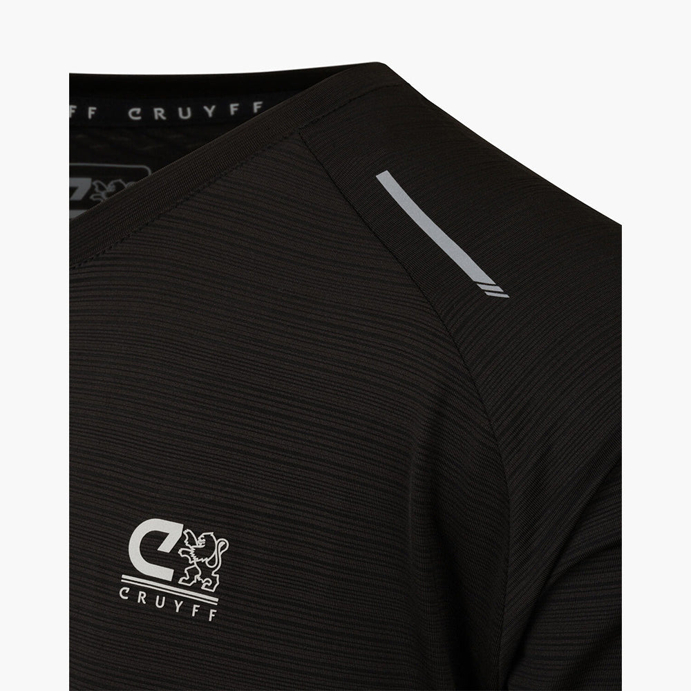 Cruyff Degrees T-Shirt Black from Saxumo.com
