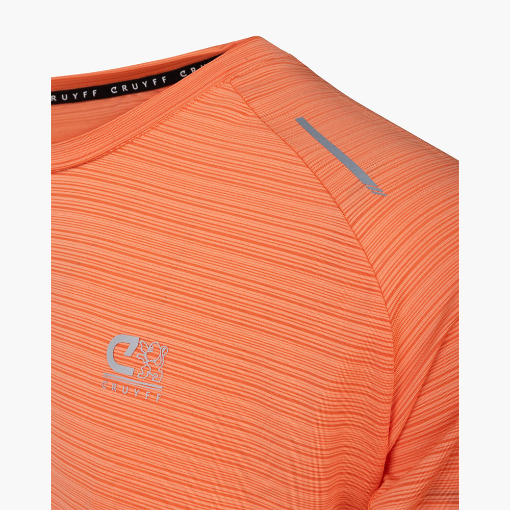 Cruyff Degrees T-Shirt Orange from Saxumo.com
