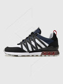Cruyff Fearia Hex-Tech Montserrat White/Navy/Red Trainer from Saxumo