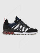 Cruyff Fearia Hex-Tech Montserrat White/Navy/Red Trainer from Saxumo